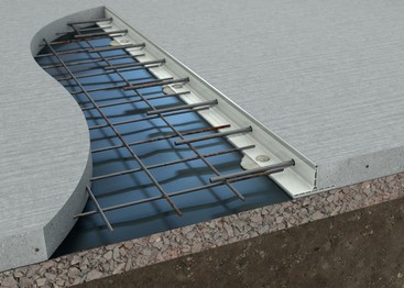 K-Form UPVC Screed Rail