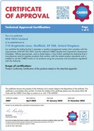 Startabox CARES Certificate of Approval